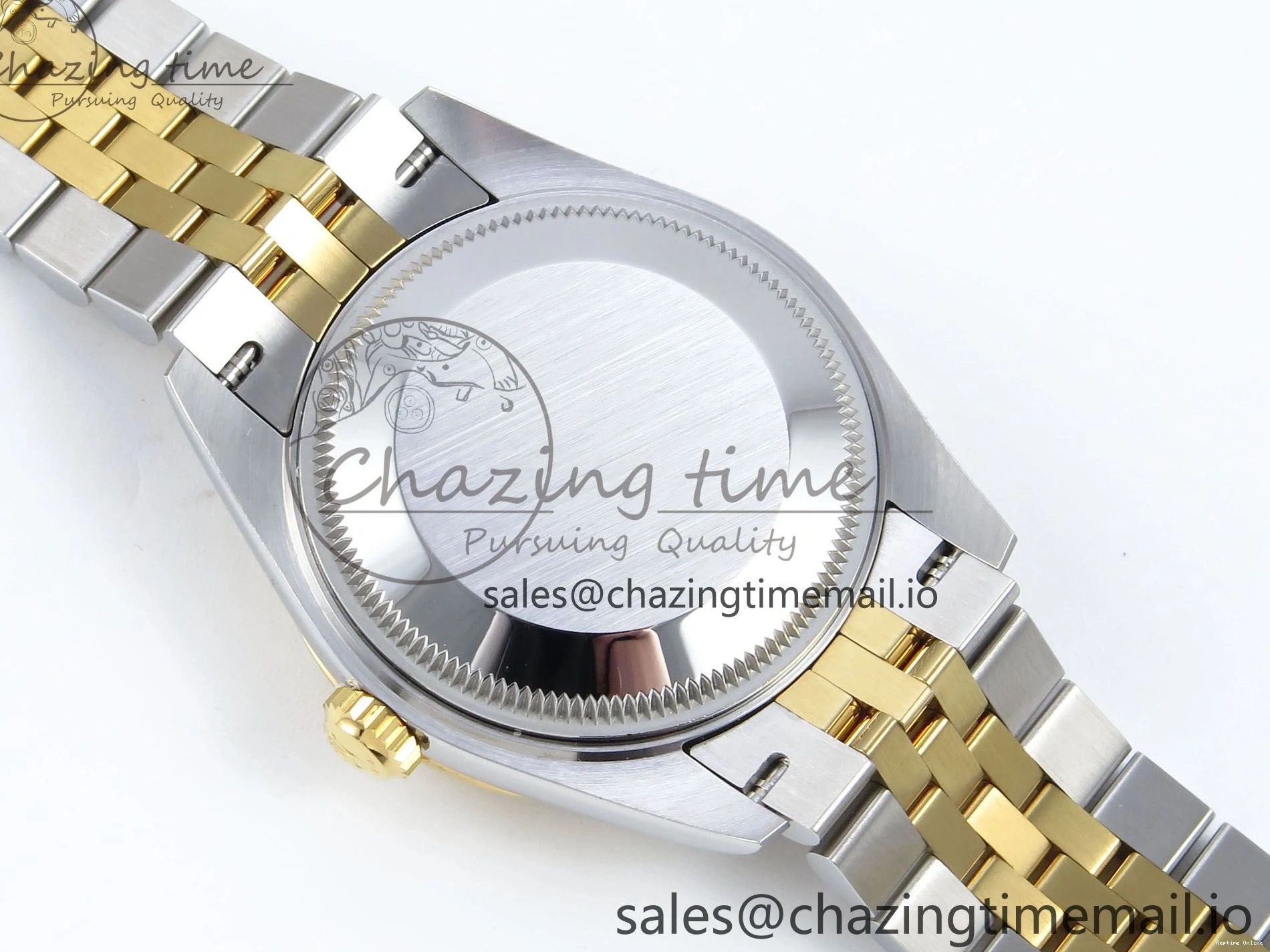 0403 StreetReady DateJust 31 278383RBR ARF 1:1 Best Edition 904L Steel Green Roman Diamonds Dial Diamonds Bezel on SS YG Jubilee Bracelet ETA 418